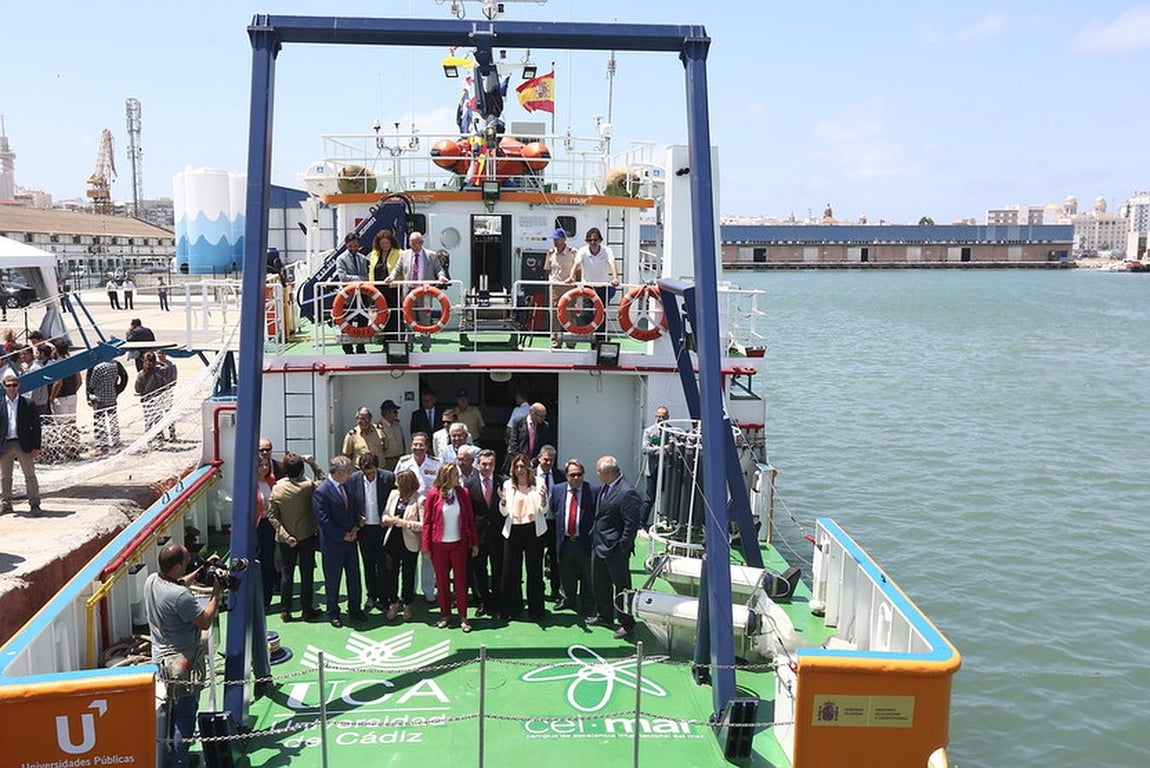 Fotos: Así es &#039;UCADIZ&#039;, el primer buque oceanográfico andaluz
