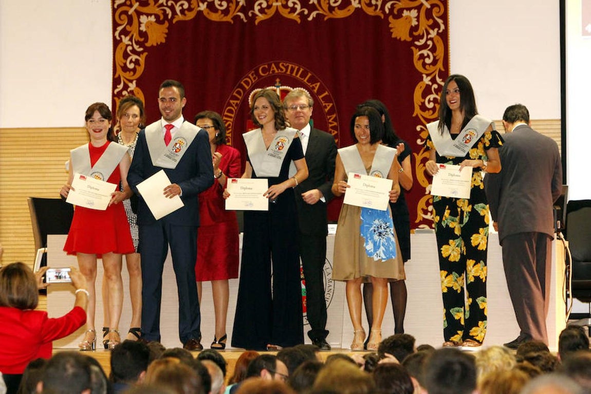 Acto de graduación de enfermería y fisioterapia