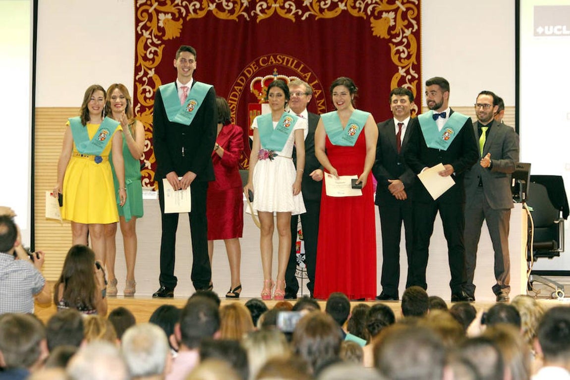 Acto de graduación de enfermería y fisioterapia