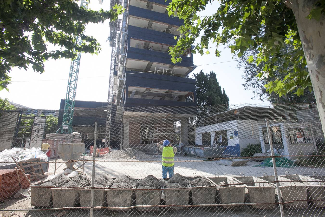 Así van las obras de la Normal