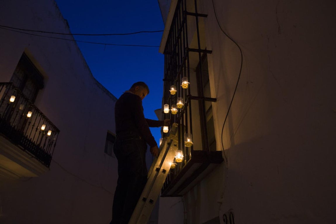 Noche de las Velas en Vejer