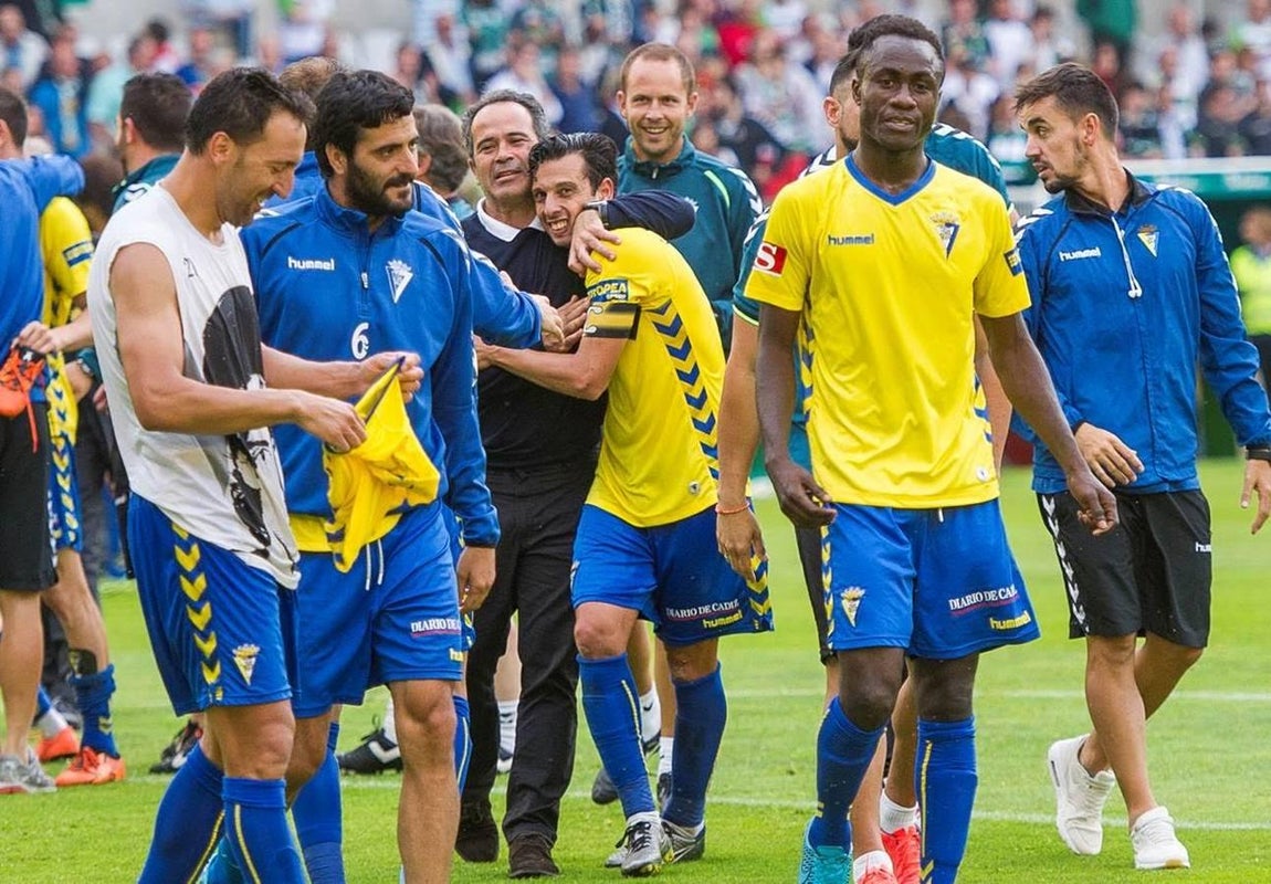 Las imágenes del partido Racing-Cádiz CF