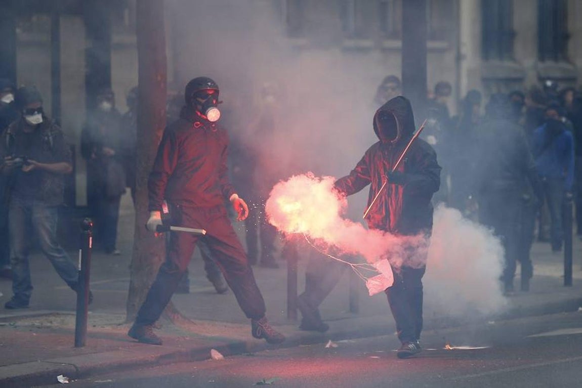 Los sindicatos que se oponen a la reforma laboral organizan este martes la novena jornada de manifestaciones, con la intención de que sea la más masiva desde que e-mpezó el movimiento hace tres meses. 