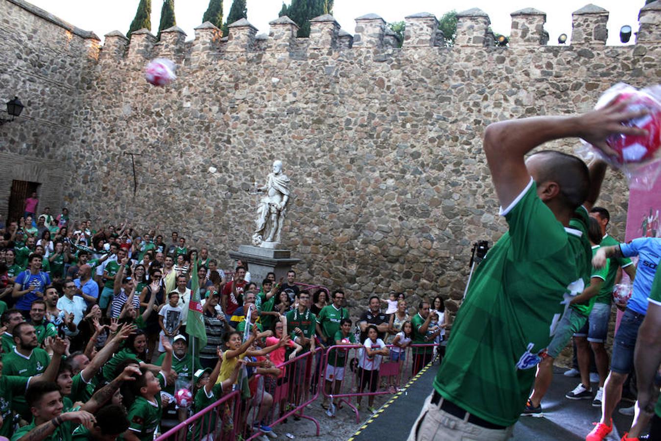 El homenaje al CD Toledo, en imágenes