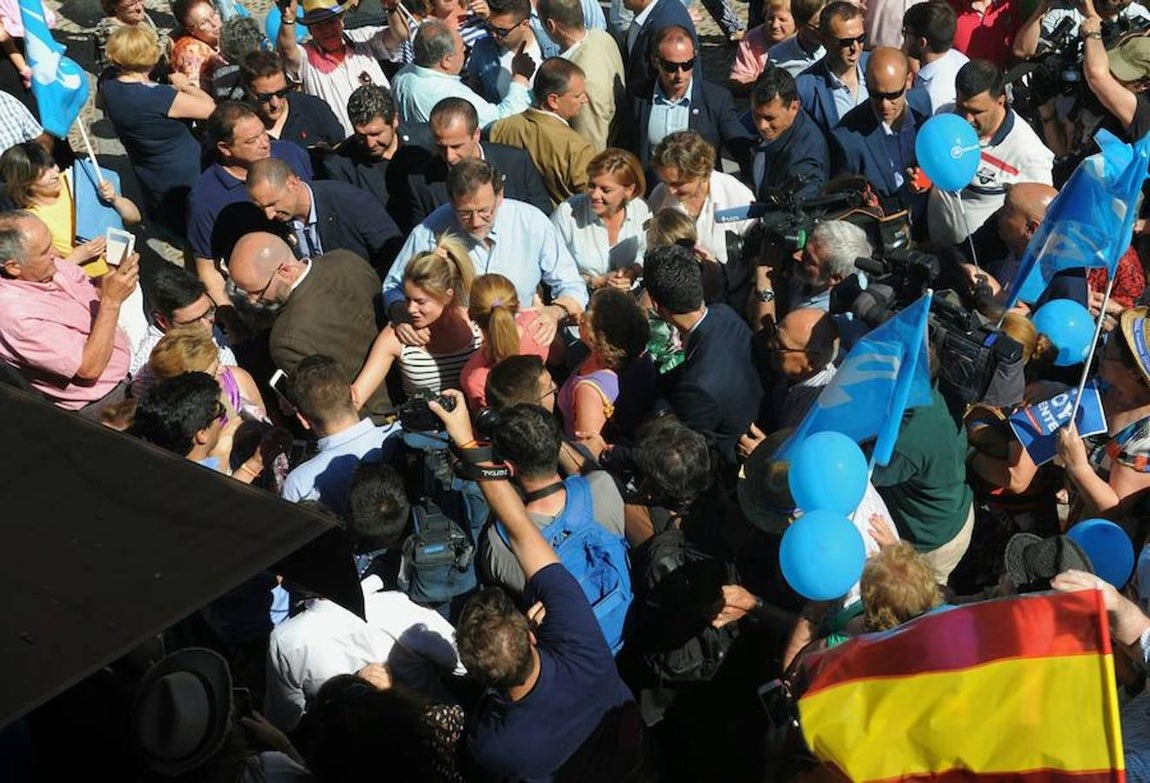 Rajoy en La Puebla de Montalbán y Torrijos