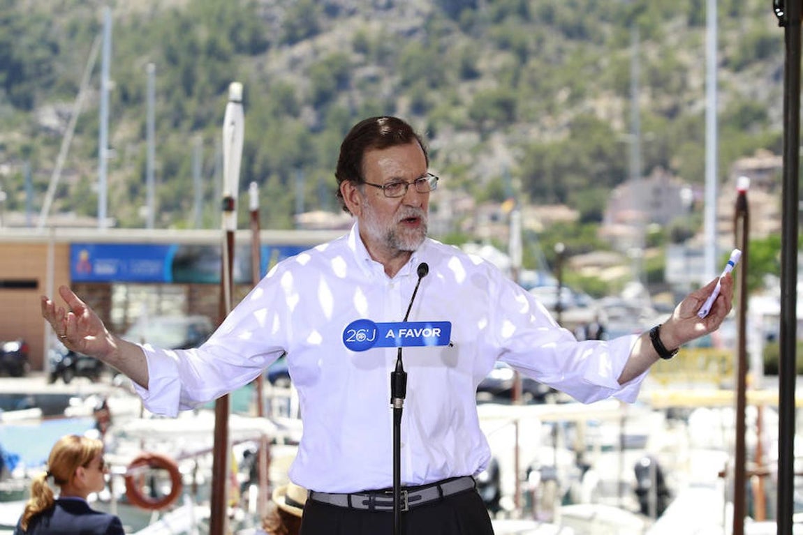 Rajoy en Mallorca. 