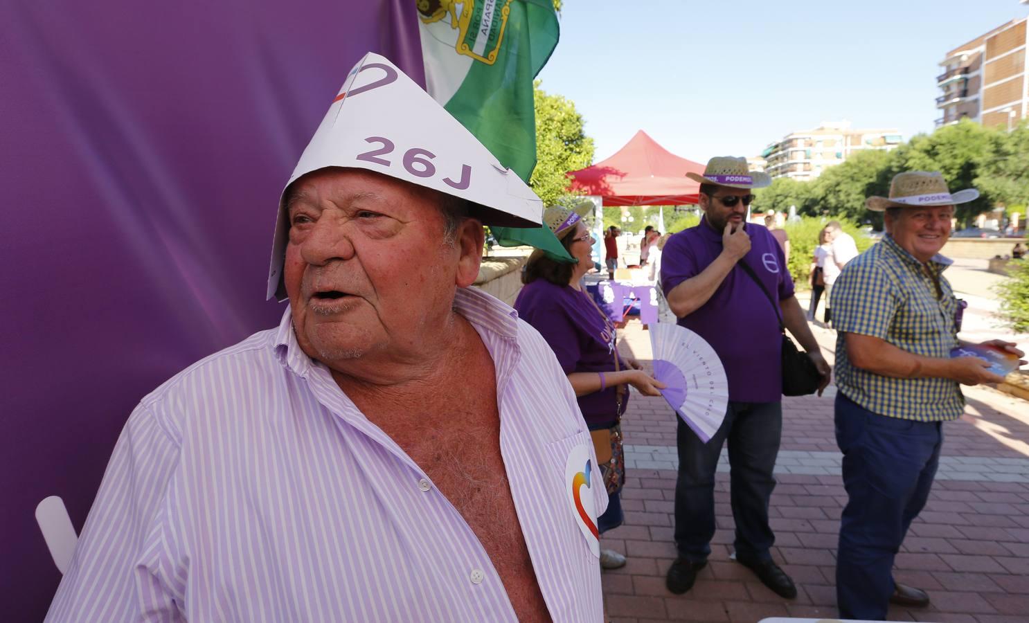 Las imágenes de la campaña electoral en Córdoba