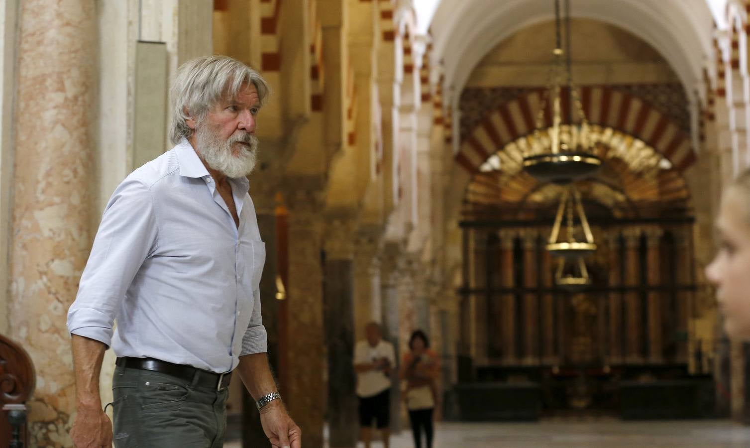 En imágenes, la visita de Harrison Ford a Córdoba