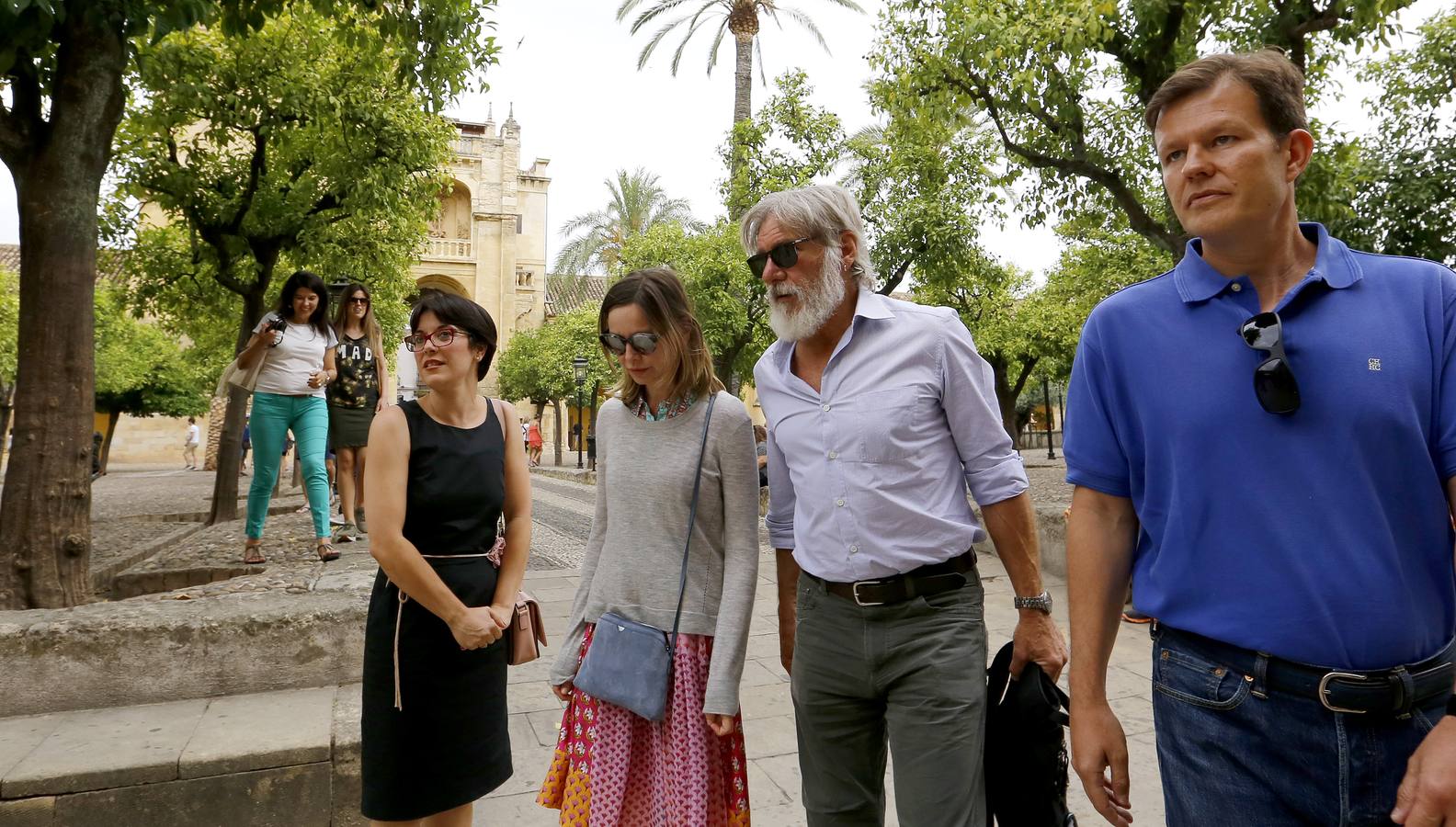 En imágenes, la visita de Harrison Ford a Córdoba