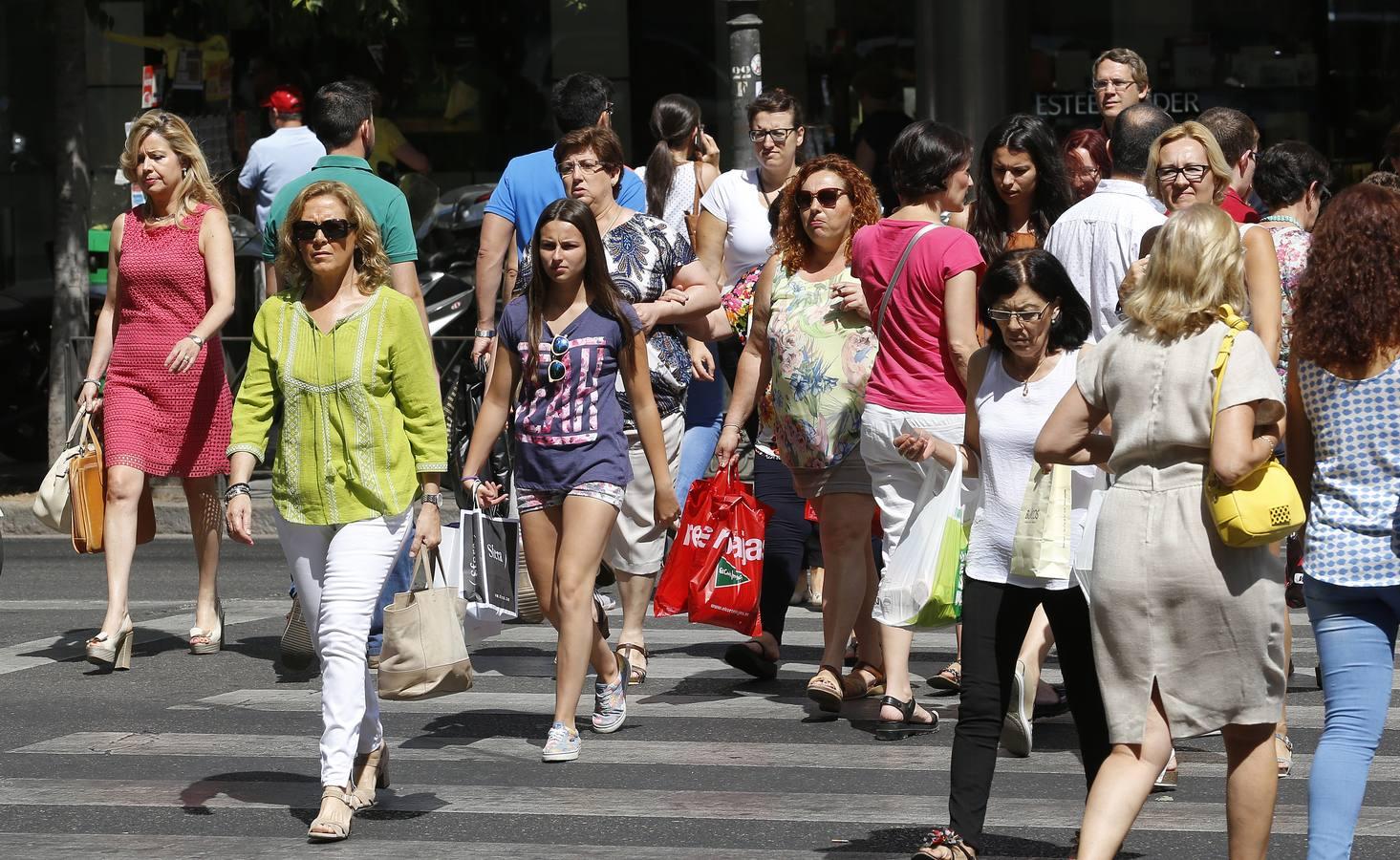 La primera jornada de rebajas, en imágenes