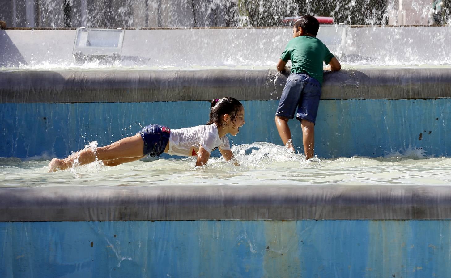 En imágenes, el primer golpe de calor en Córdoba del verano