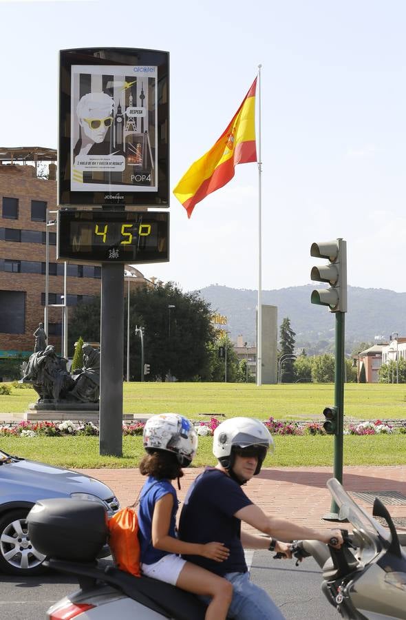 En imágenes, el primer golpe de calor en Córdoba del verano