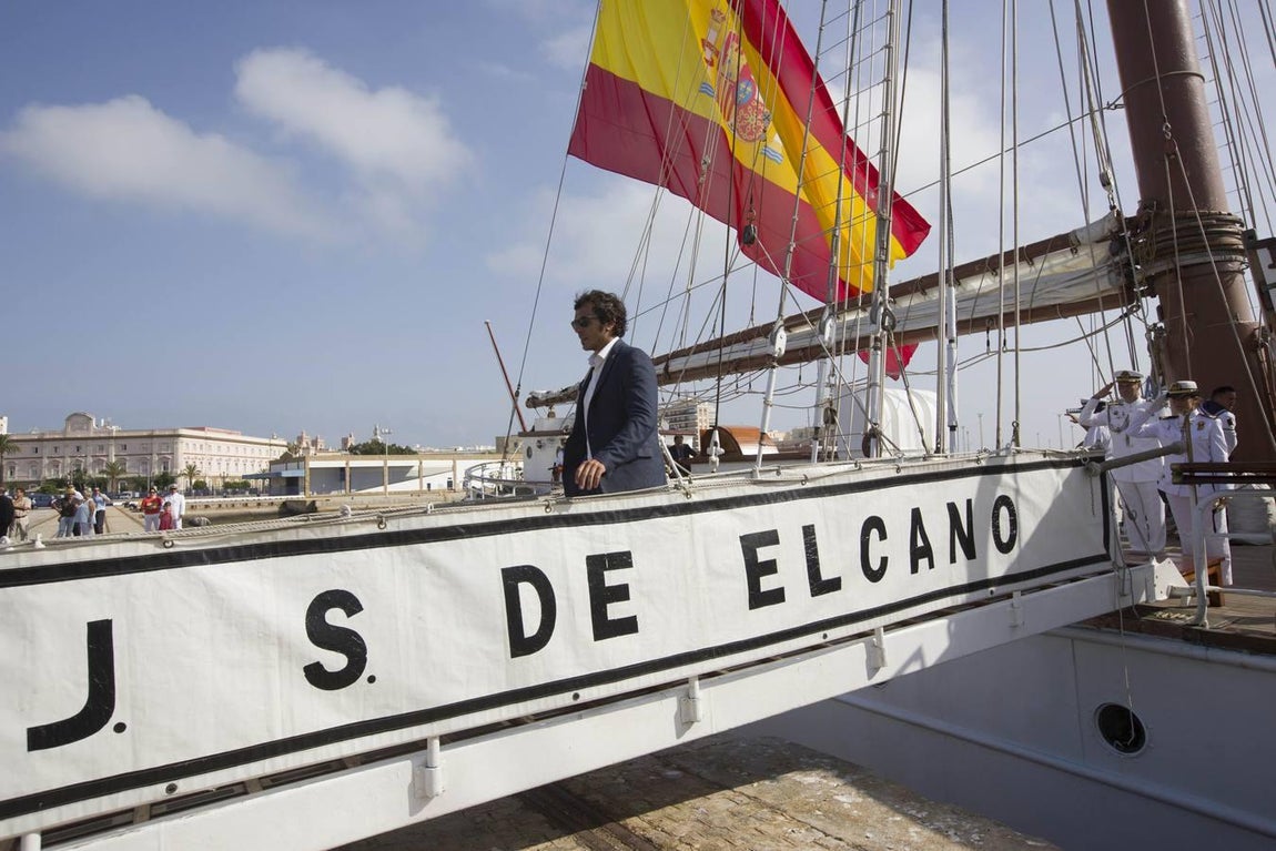 El buque Elcano regresa a Cádiz