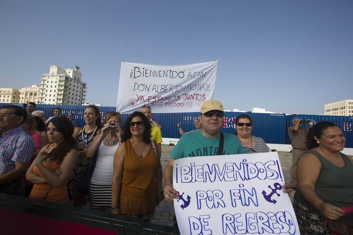 El buque Elcano regresa a Cádiz