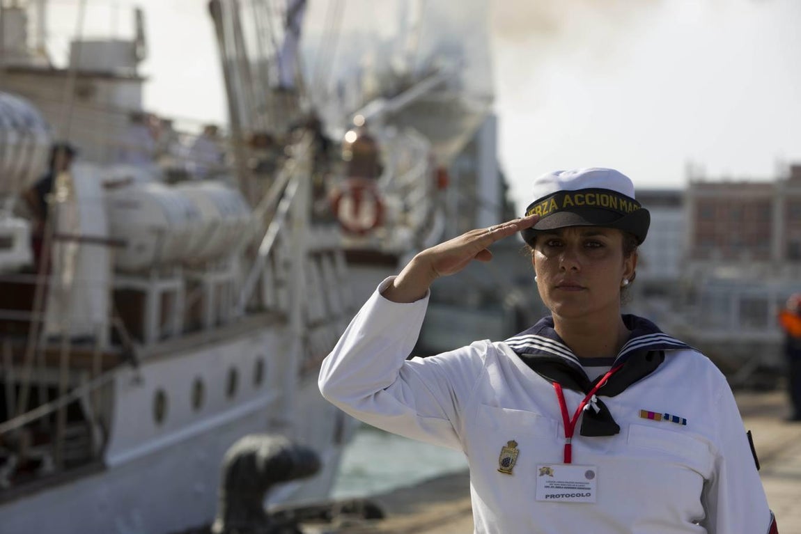 El buque Elcano regresa a Cádiz