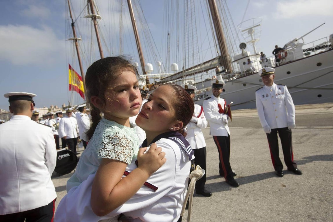 El buque Elcano regresa a Cádiz