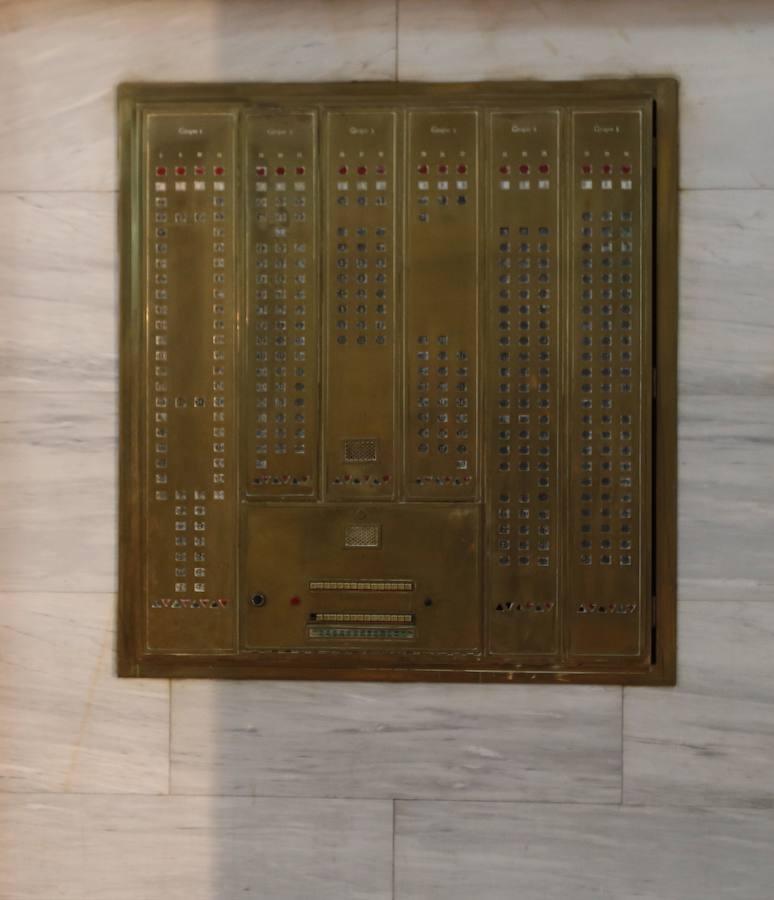 Así está actulmente el interior de esta emblemática construcción madrileña. 