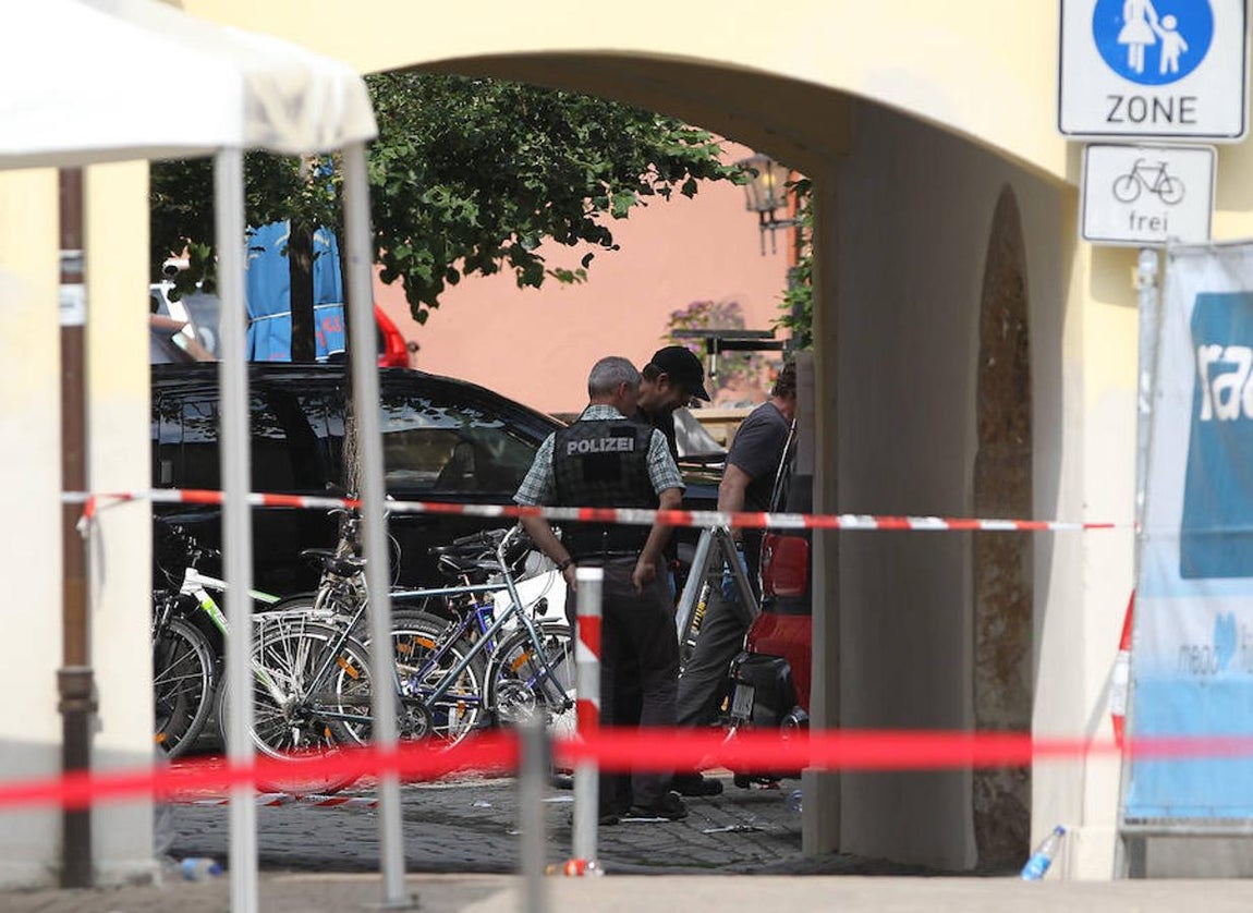 El lugar ha estado acordonado para facilitar la investigación. 