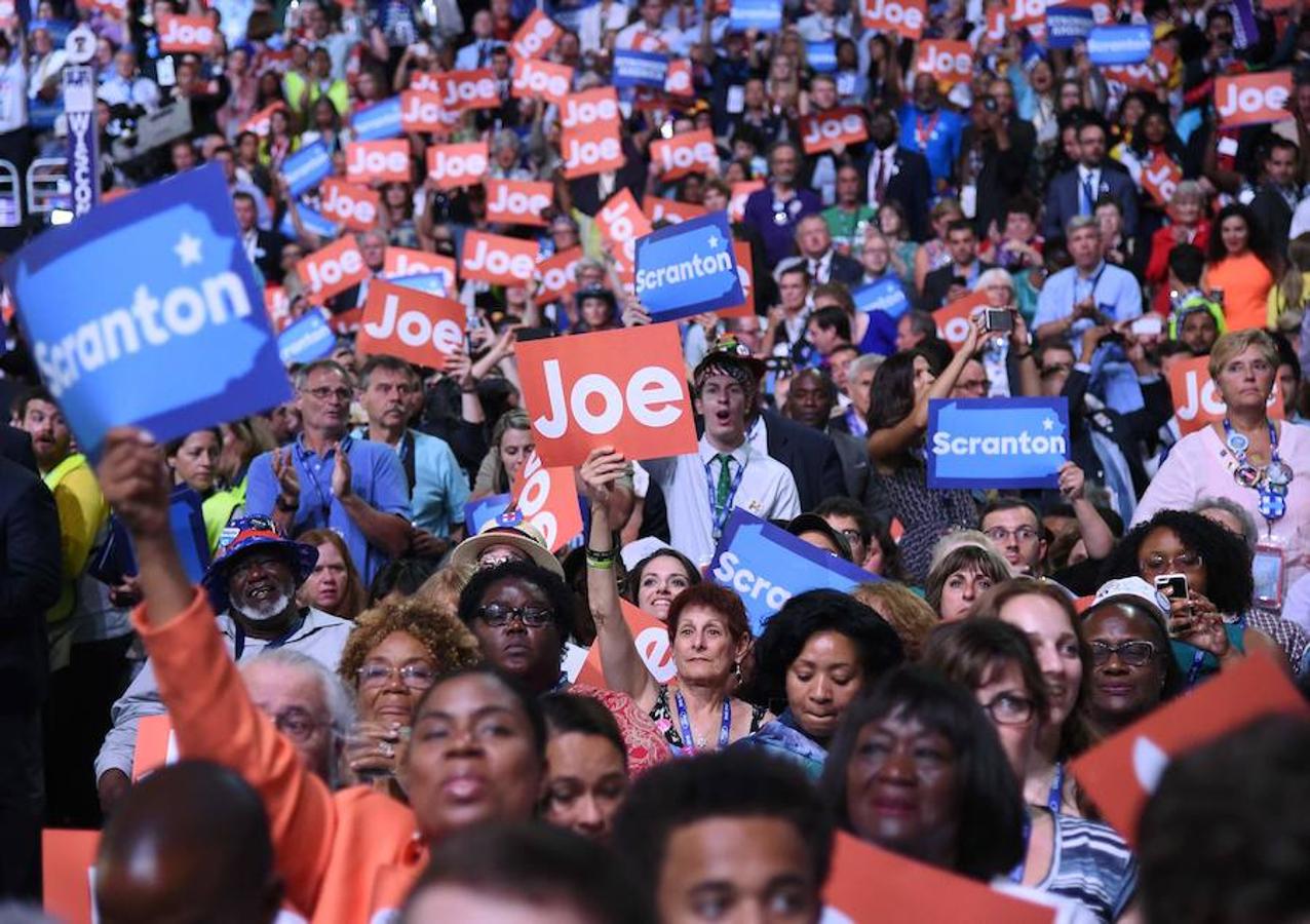 Las imágenes de la tercera jornada de la Convención Nacional del Partido Demócrata