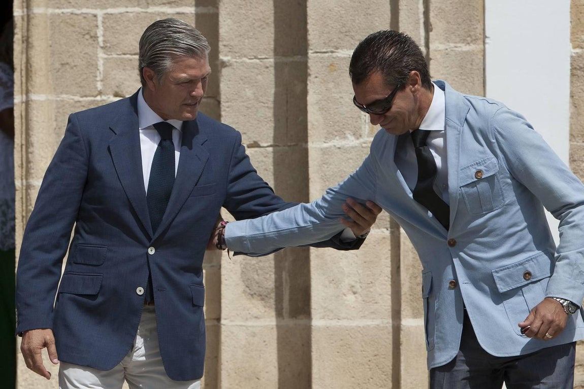 El diestro Juan Antonio Ruiz «Espartaco».