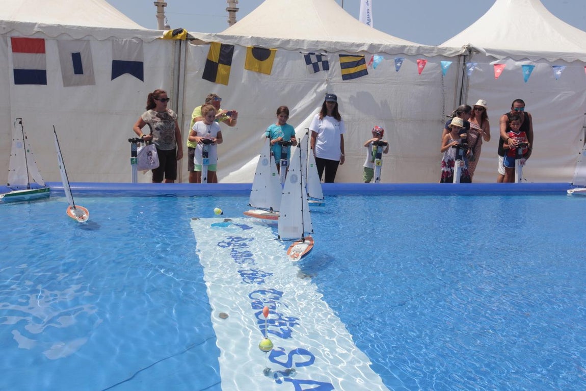 Ambiente del sábado en la Gran Regata de Cádiz