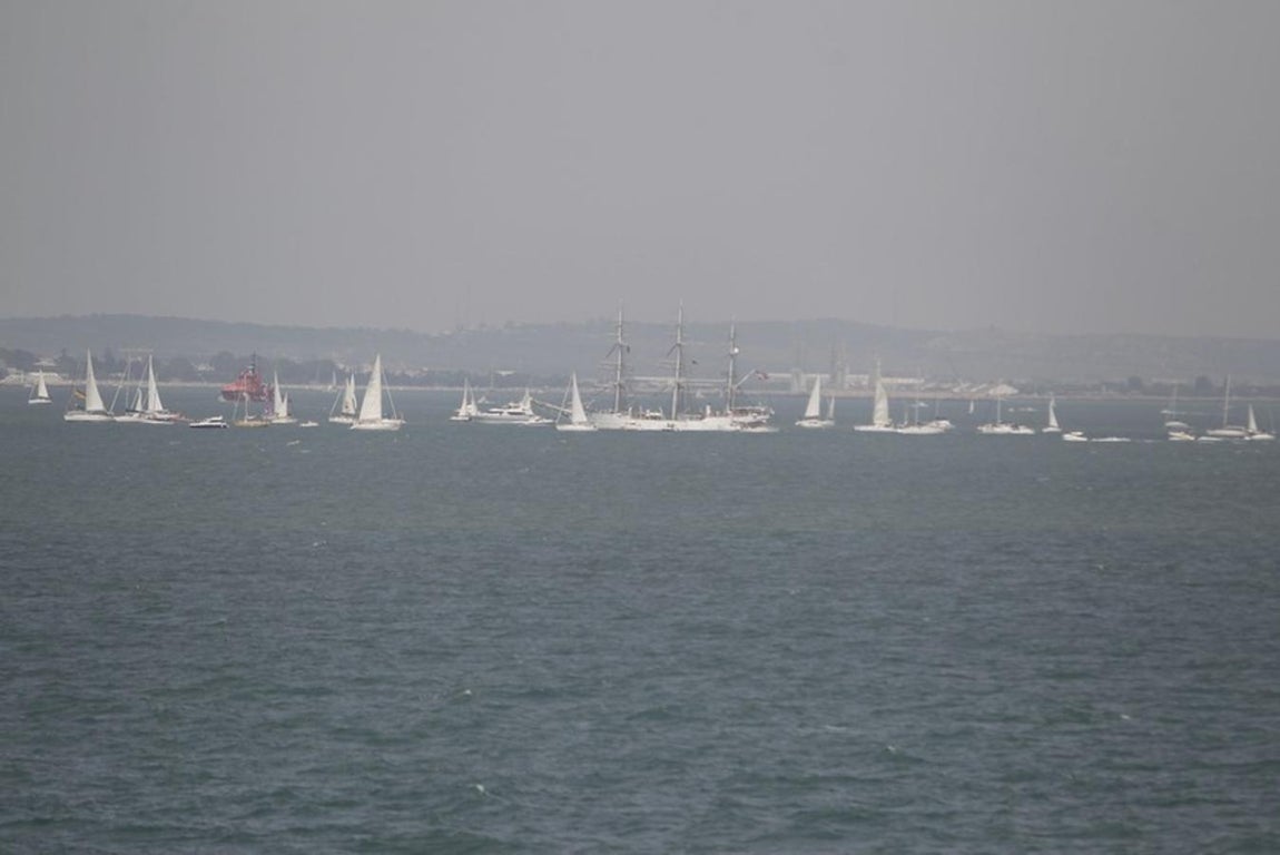 Las imágenes de la salida de los veleros de la Gran Regata (II)