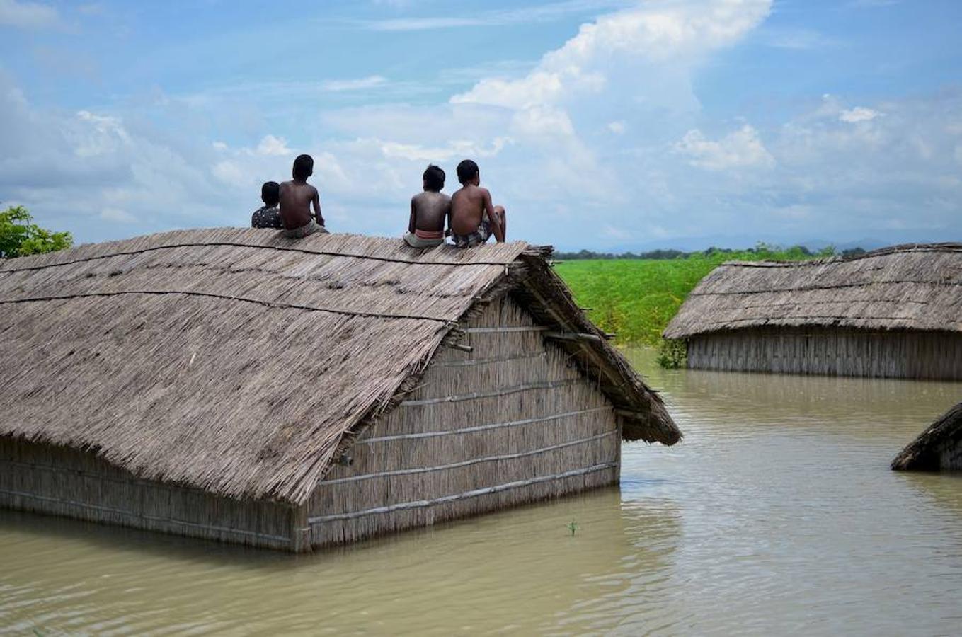 Las lluvias del monzon han provocado más de 400 muertes desde comienzos del verano en el sur de Asia. Las inundaciones han afectado a ocho millones de personas. 