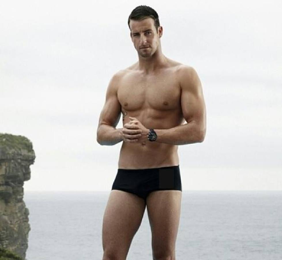 James Magnussen (25 años). Nadador australiano. 