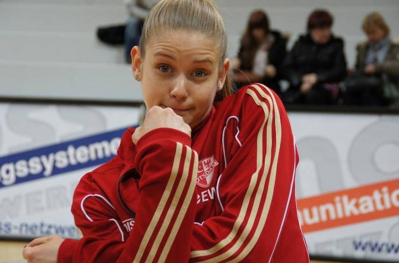 Lucía Fresco (25 años). Jugadora de Voleibol argentina. 