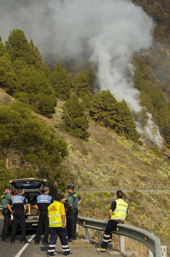 En imágenes: el incendio de La Palma, lleno de trampas, ha quemado ya 1.000 hectáreas