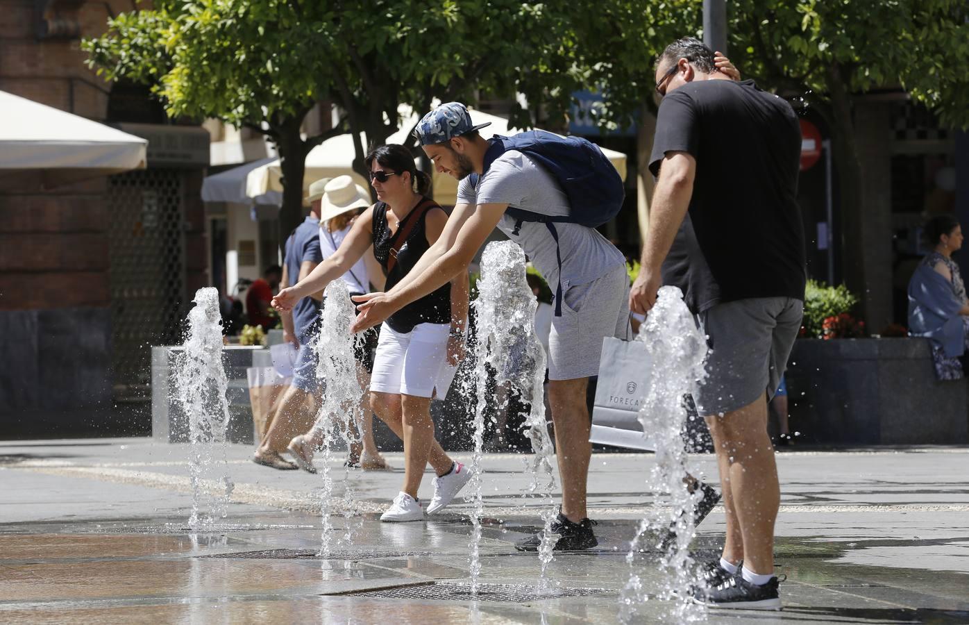 Un calor que «aplatana» al turismo