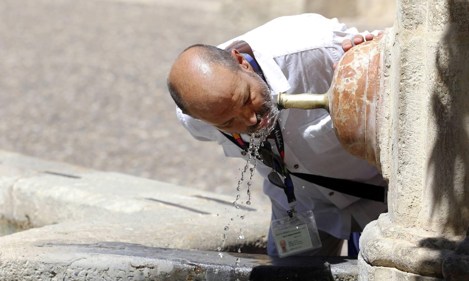 Un calor que «aplatana» al turismo