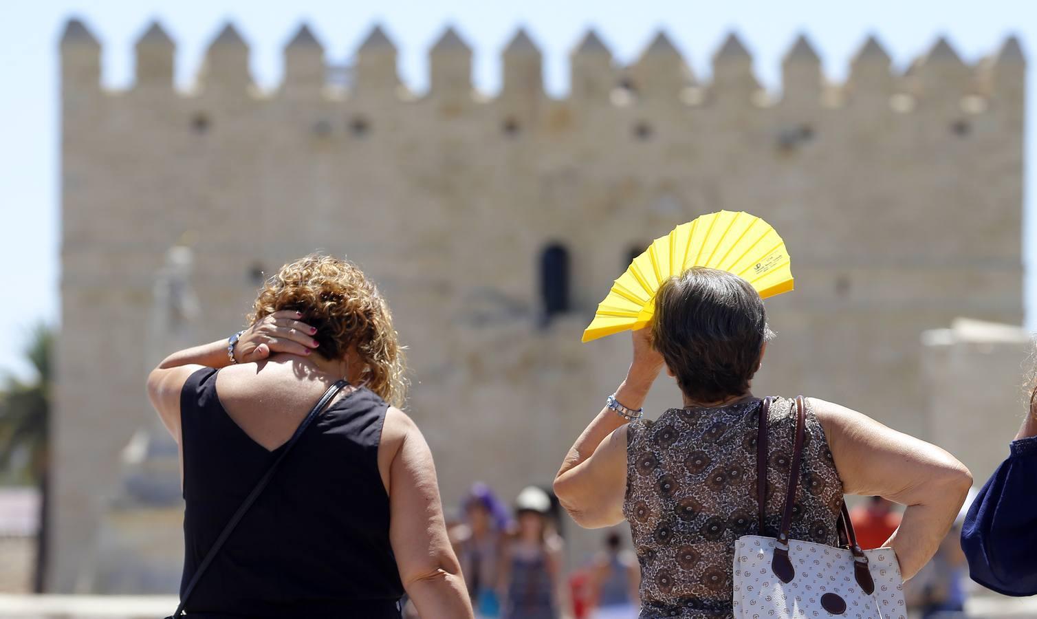 Un calor que «aplatana» al turismo