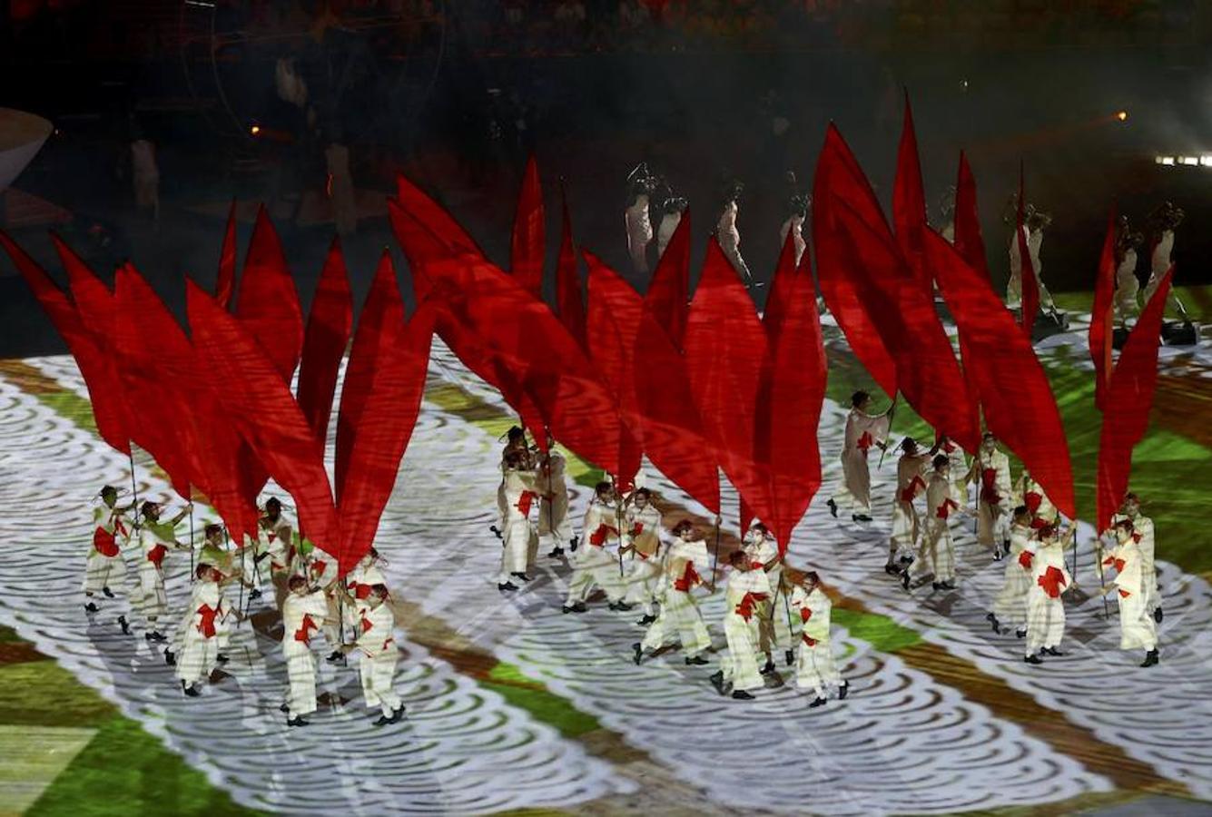 Las mejores imágenes de la ceremonia de inauguración de Río 2016