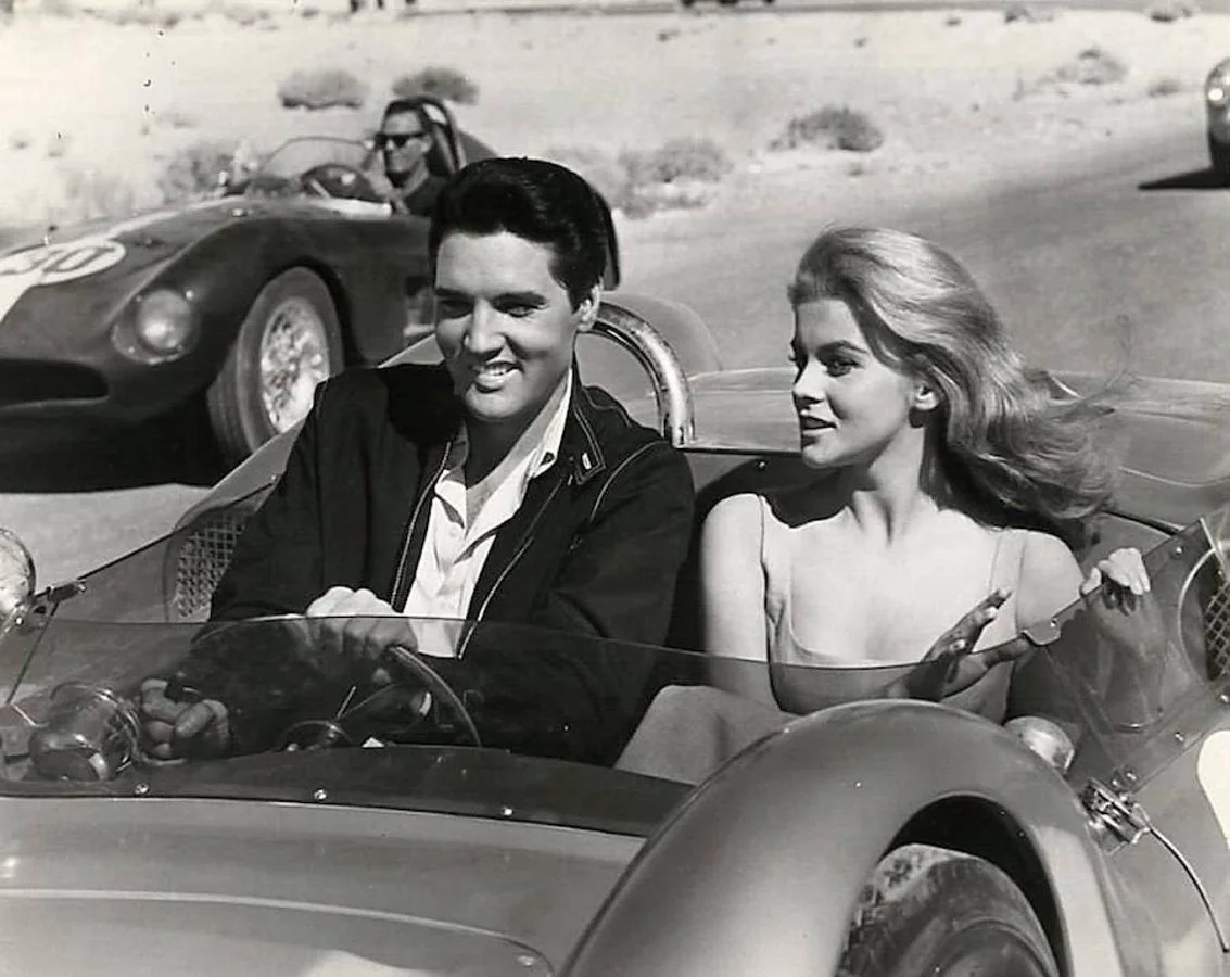 Elvis, con la actriz Ann-Margaret para la película «Viva Las Vegas» (1964)
