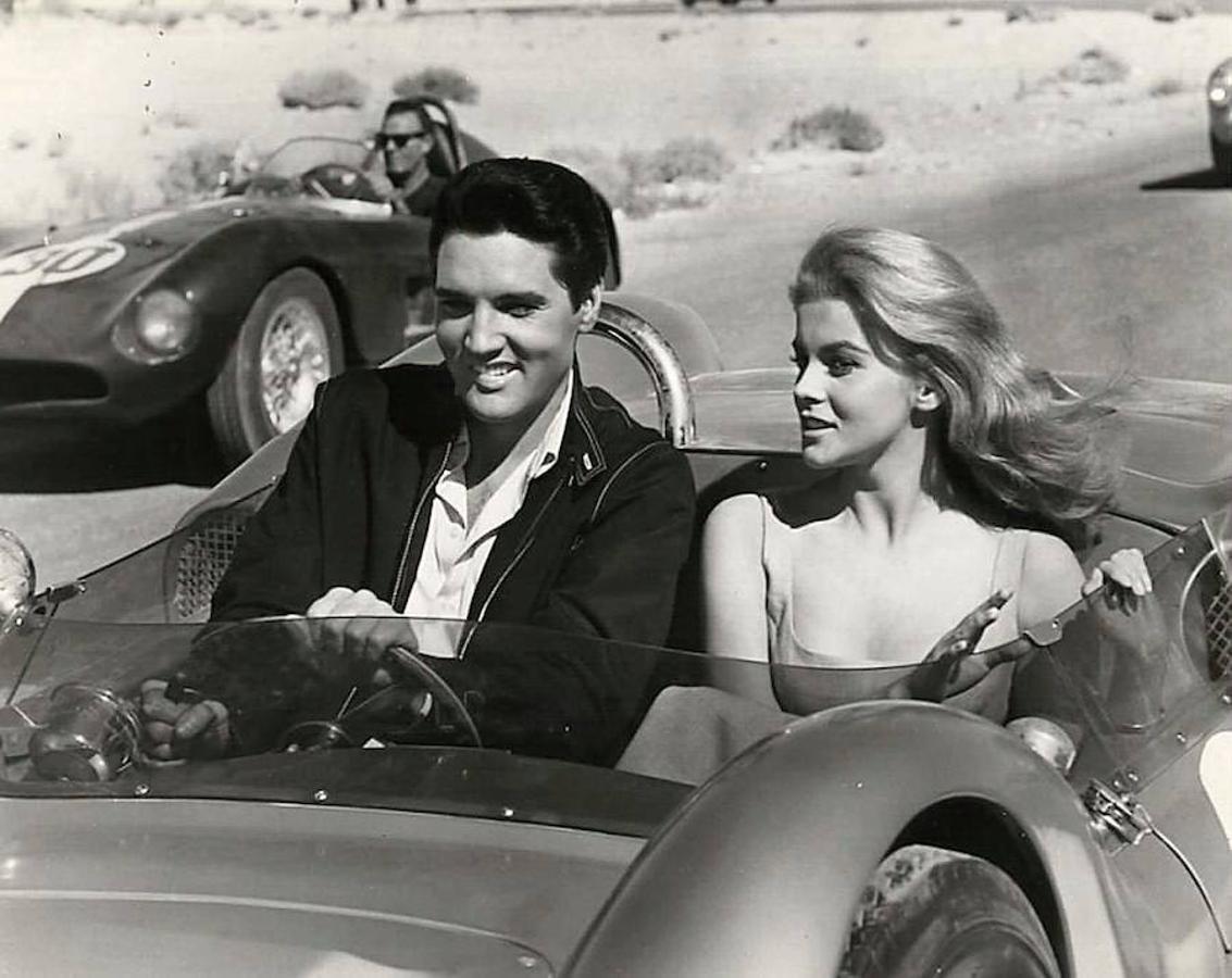 Elvis, con la actriz Ann-Margaret para la película «Viva Las Vegas» (1964). 