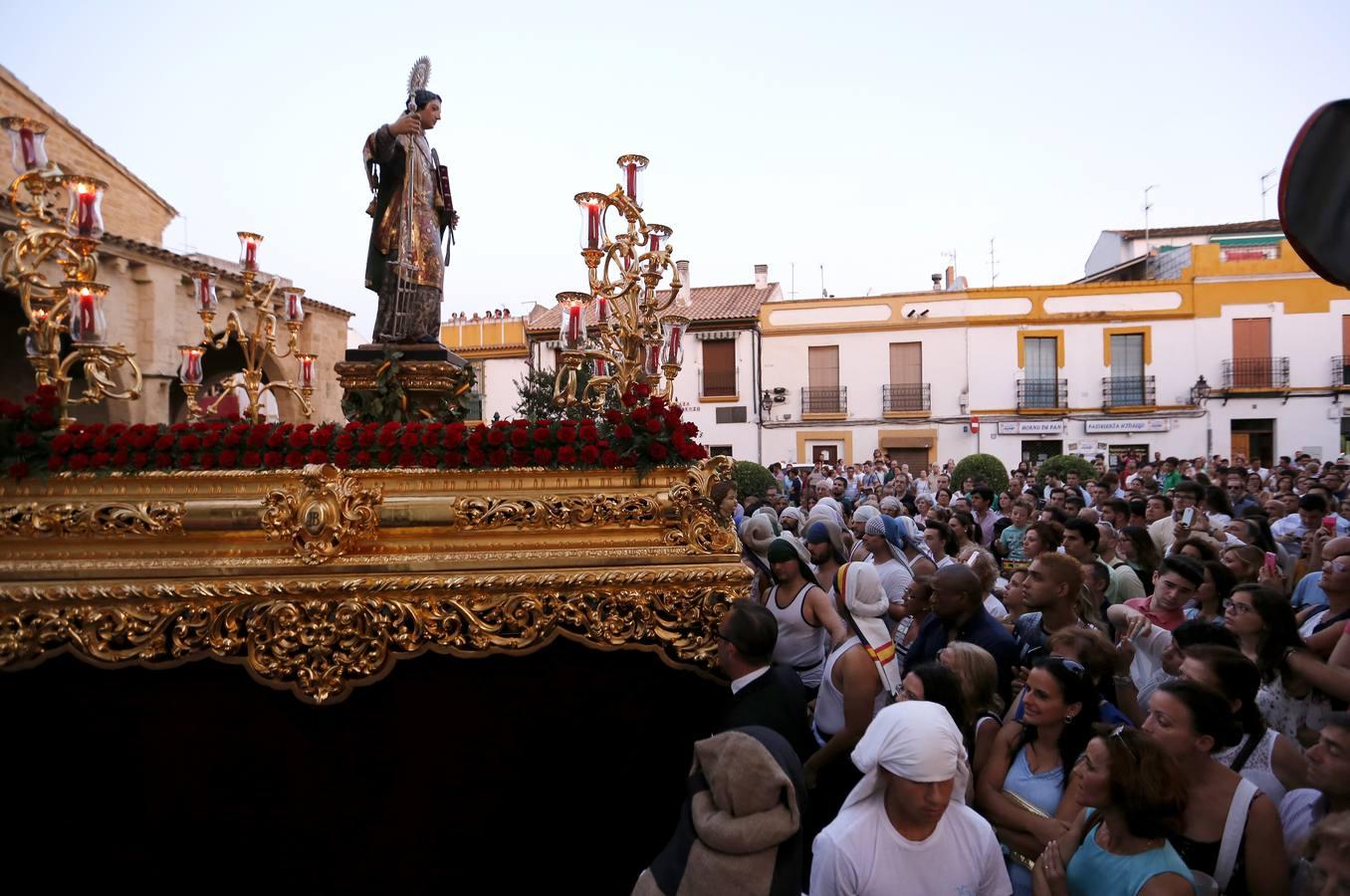 La salida de San Lorenzo Mártir, en imágenes