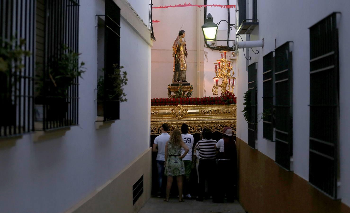 La salida de San Lorenzo Mártir, en imágenes