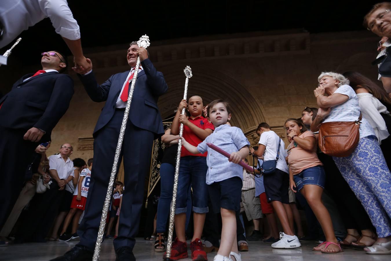 La salida de San Lorenzo Mártir, en imágenes