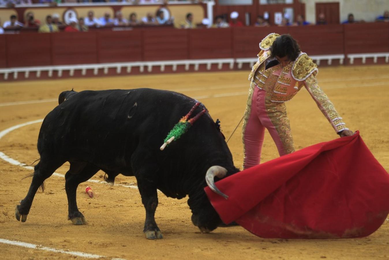 Curro Díaz, El Cid y David Galván en la plaza de toros de El Puerto