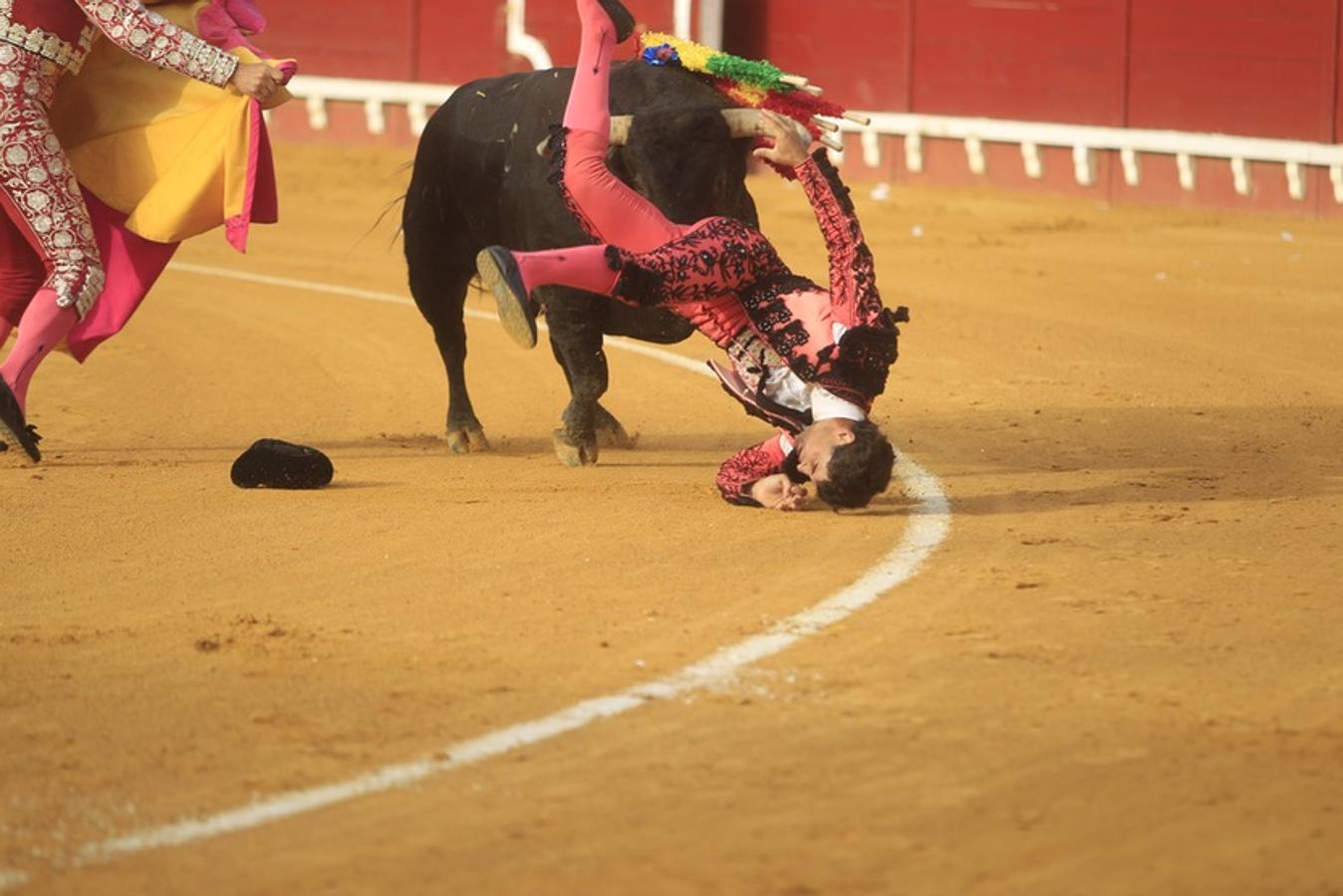 Curro Díaz, El Cid y David Galván en la plaza de toros de El Puerto