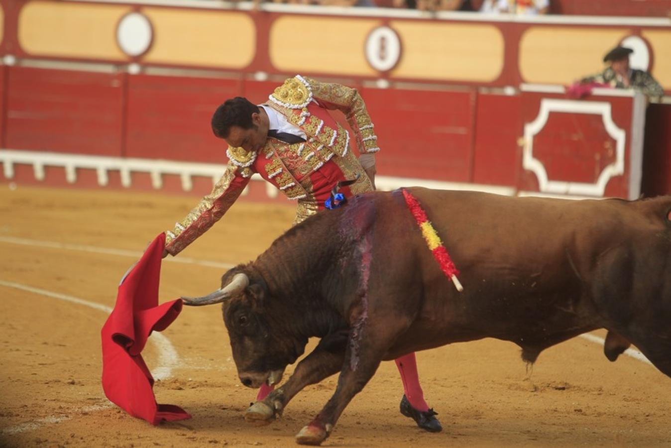 Curro Díaz, El Cid y David Galván en la plaza de toros de El Puerto