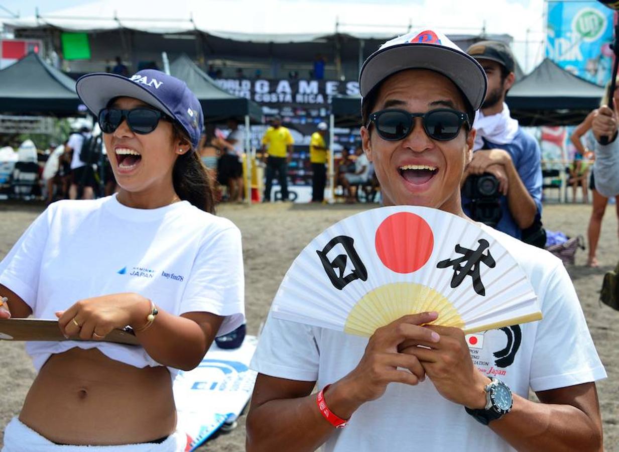 Miembros del equipo nacional de Japón. 