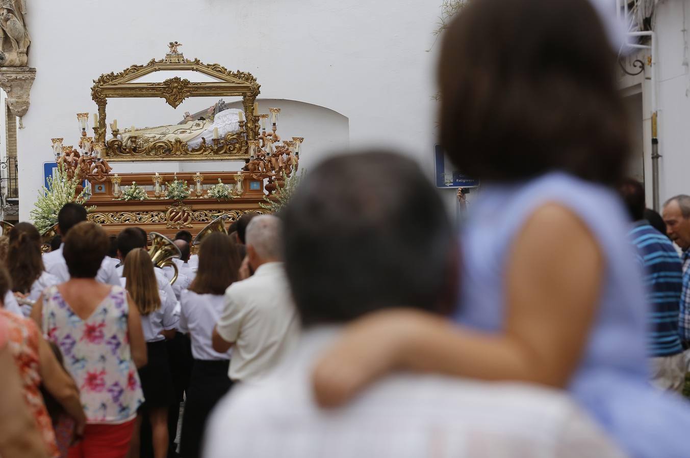 La procesión de la Virgen del Tránsito, en imágenes