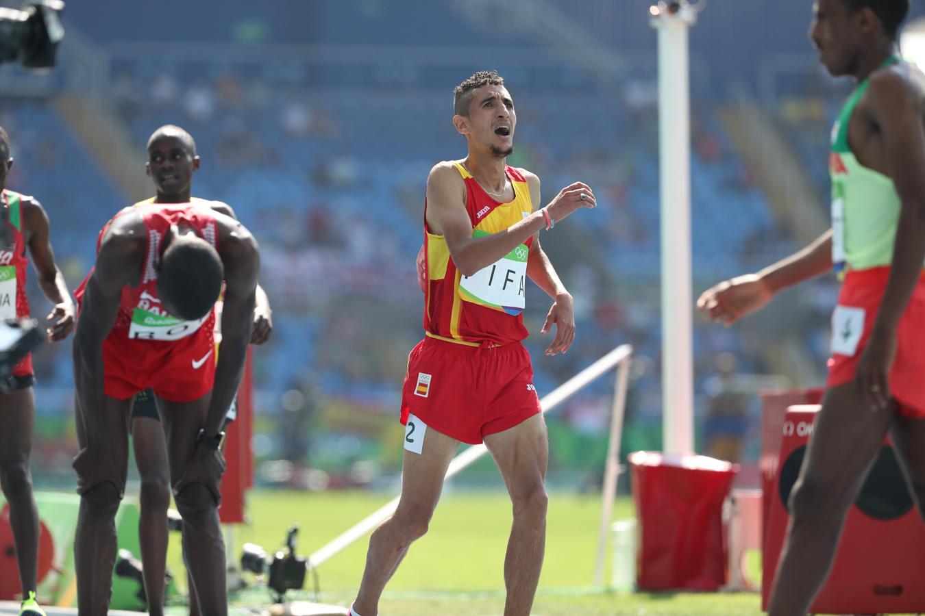 Atletismo. La categoría de 5.000 metros no ha cumplido con las espectativas para España, pues los atletas Ilias Fifa, Adel Mechaal y Antonio Abadía terminaron eliminados en la primera ronda olímpica