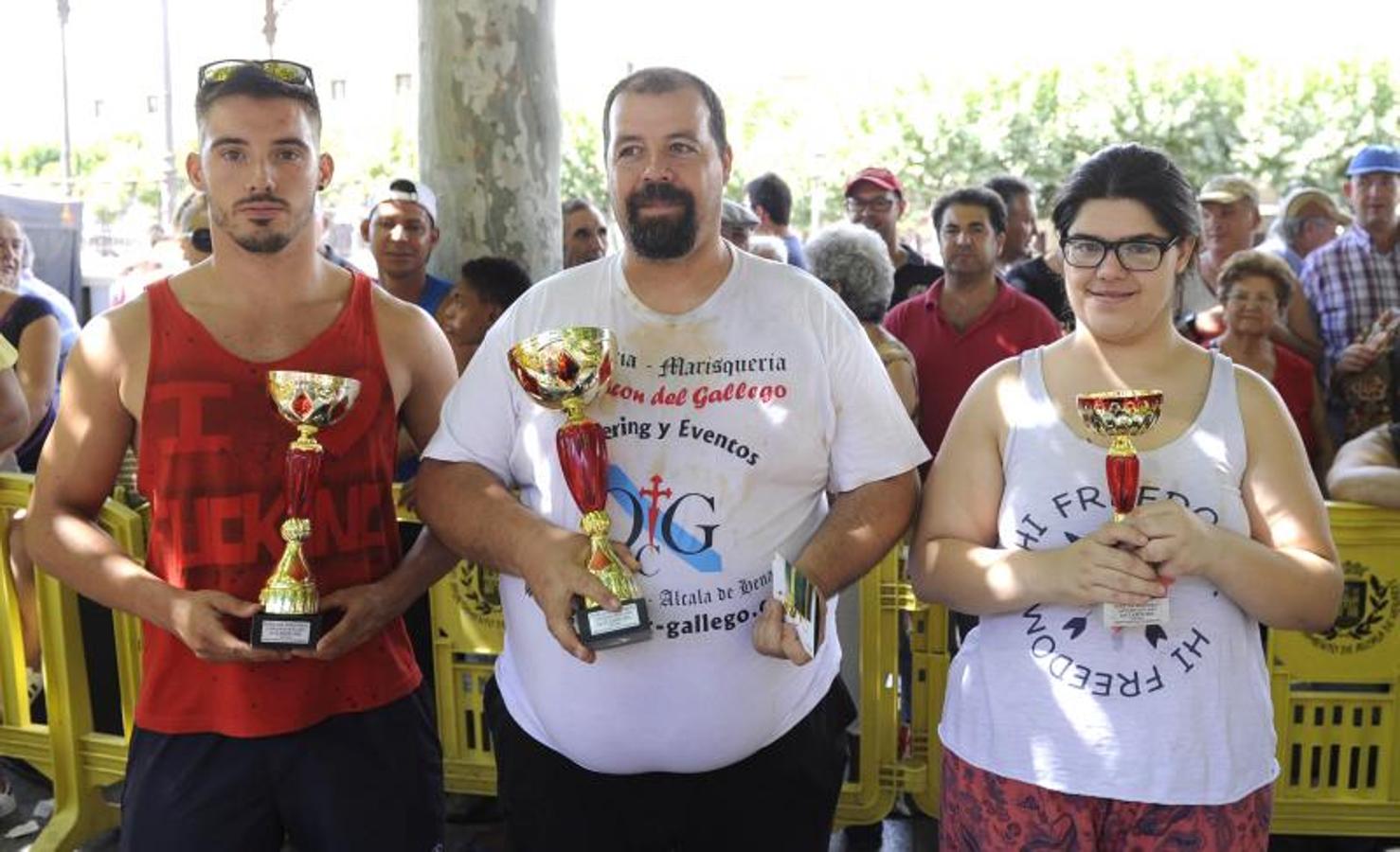 3. Los tres ganadores. 