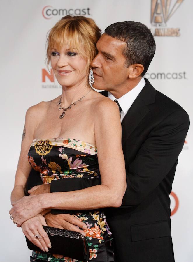 Melanie Griffith y Antonio Banderas se separaron de manera amistosa en 2014. Hoy siguen viéndose como amigos. 