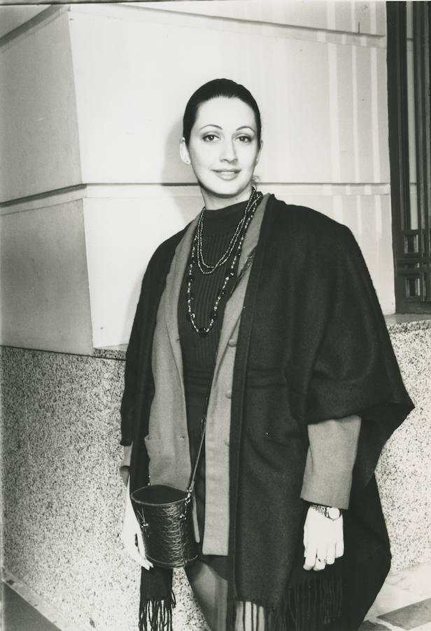 Silvia de Esteban fue en todo momento una mujer natural, diferente a otras reinas de belleza. 