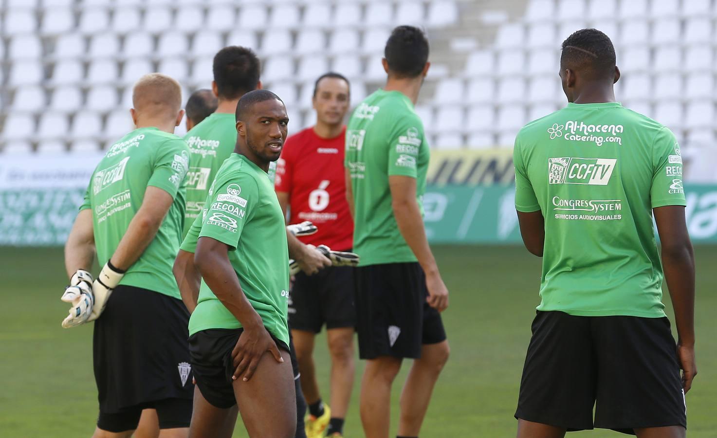 El entrenamiento del Córdoba CF, en imágenes