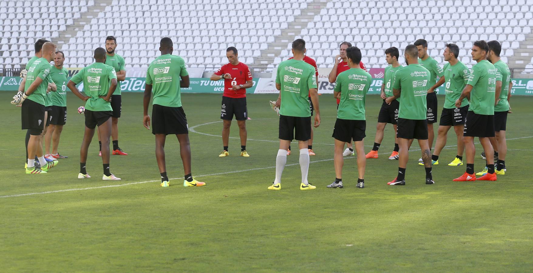 El entrenamiento del Córdoba CF, en imágenes